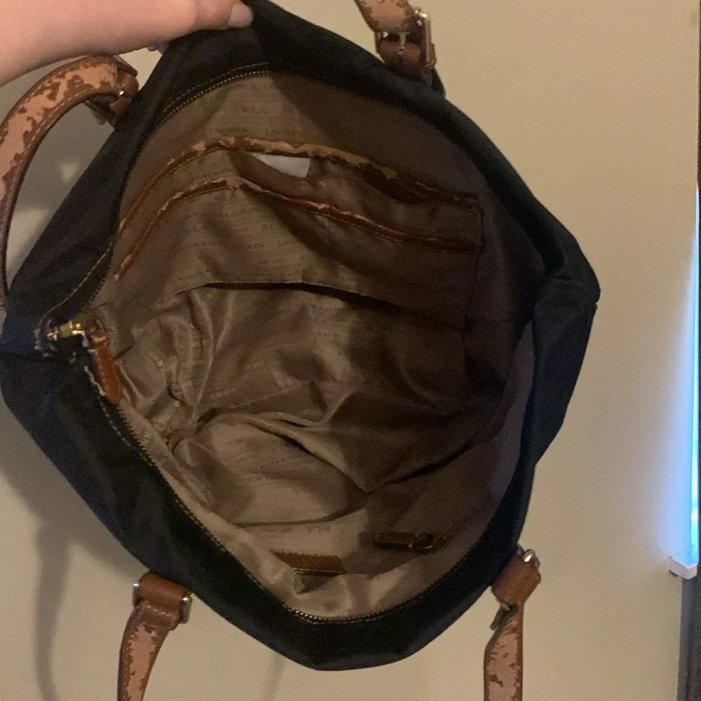 Ralph Lauren Navy Tote